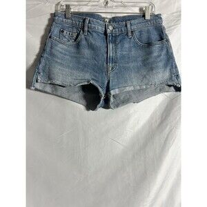 7 All For Man Kind Denim Shorts Women’s Blue Size 29 Cut Off Jean Shorts